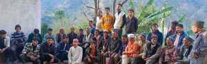 गांव के लोगों में आक्रोश